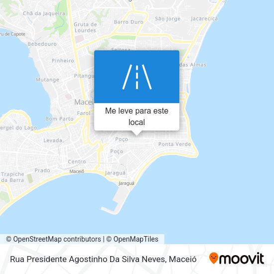 Rua Presidente Agostinho Da Silva Neves mapa