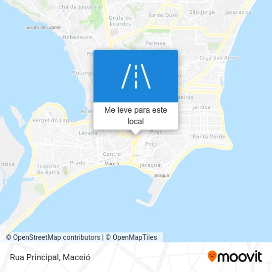 Rua Principal mapa