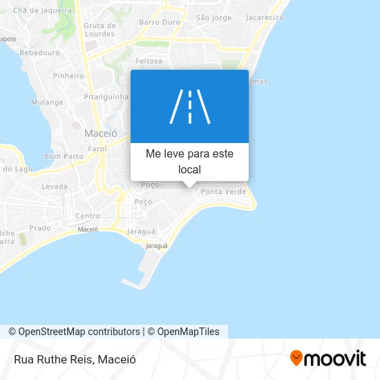 Rua Ruthe Reis mapa