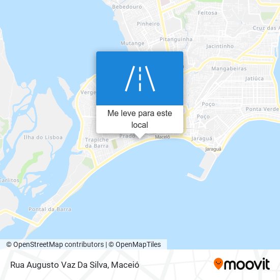 Rua Augusto Vaz Da Silva mapa