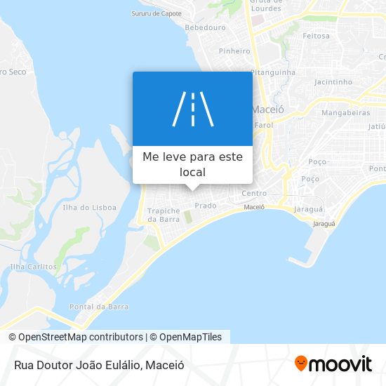 Rua Doutor João Eulálio mapa