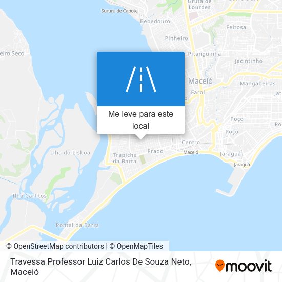 Travessa Professor Luiz Carlos De Souza Neto mapa
