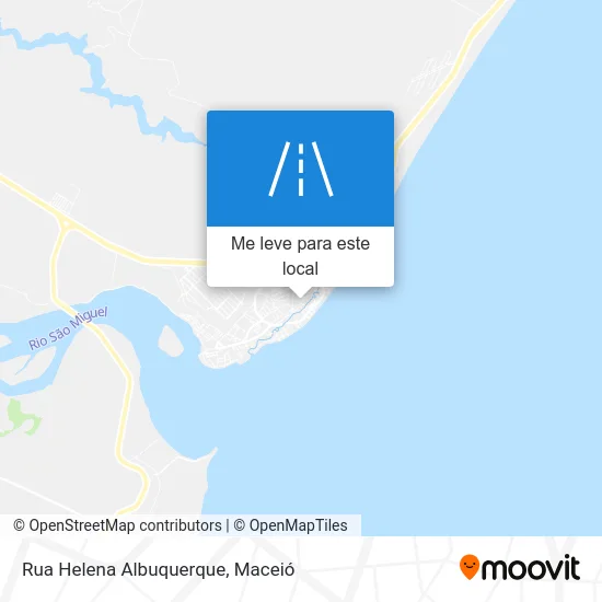 Rua Helena Albuquerque mapa