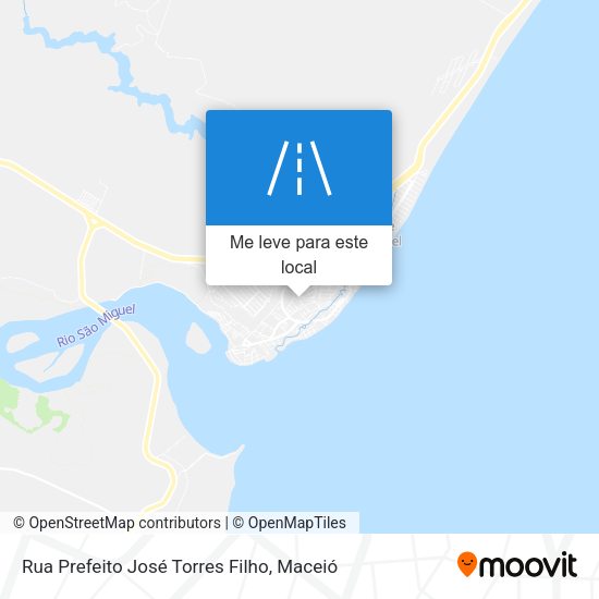 Rua Prefeito José Torres Filho mapa