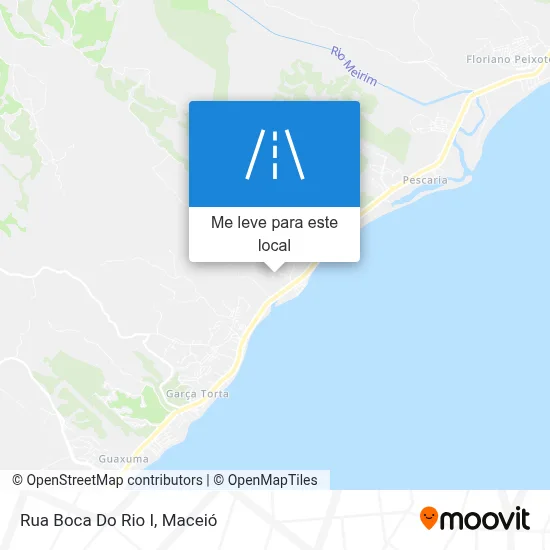 Rua Boca Do Rio I mapa