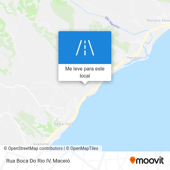 Rua Boca Do Rio IV mapa