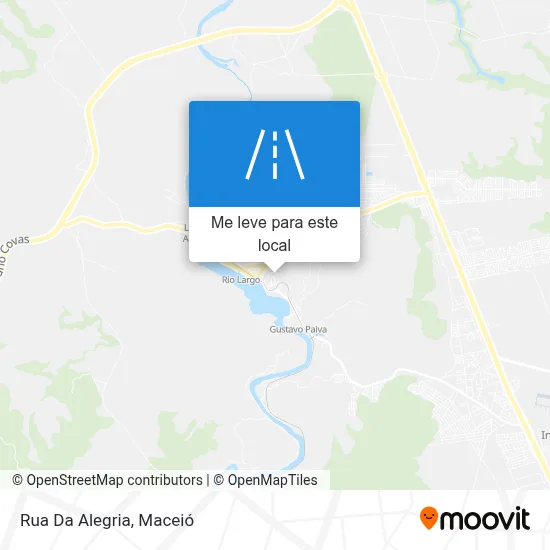 Rua Da Alegria mapa