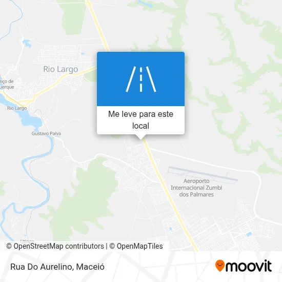 Rua Do Aurelino mapa