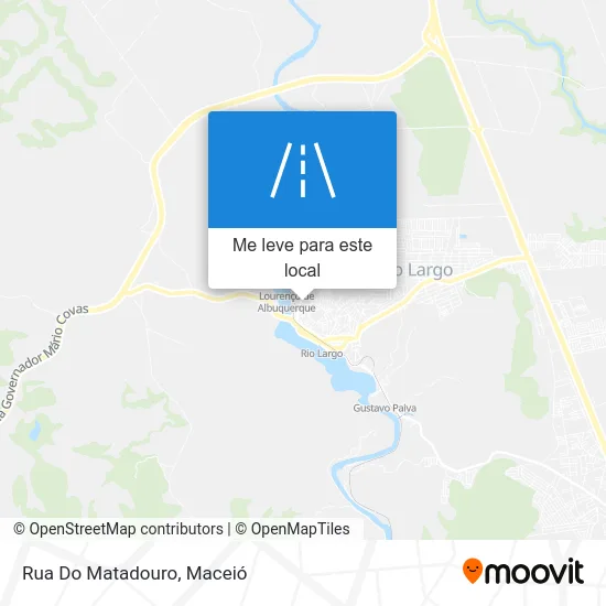 Rua Do Matadouro mapa