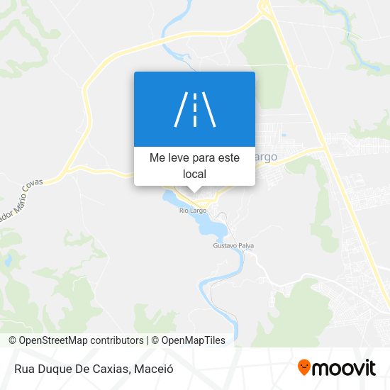 Rua Duque De Caxias mapa