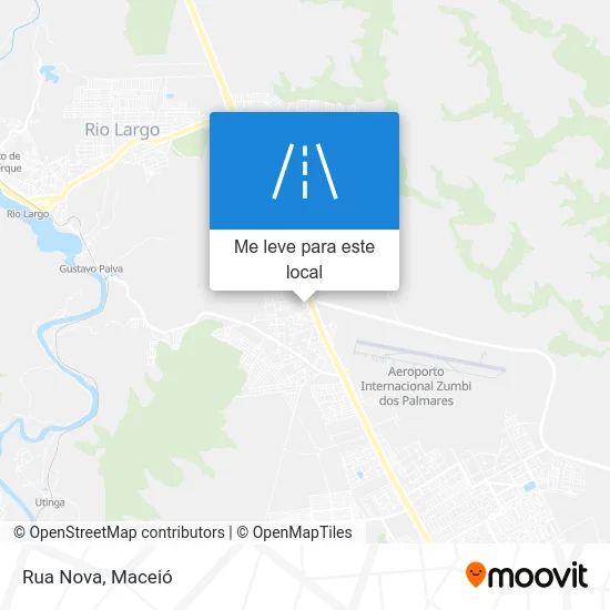 Rua Nova mapa