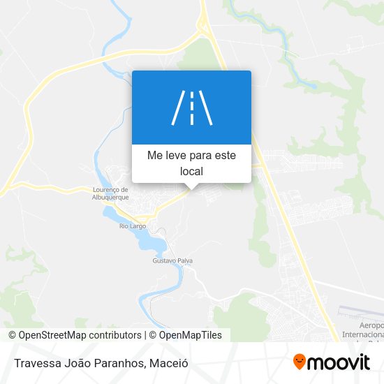 Travessa João Paranhos mapa