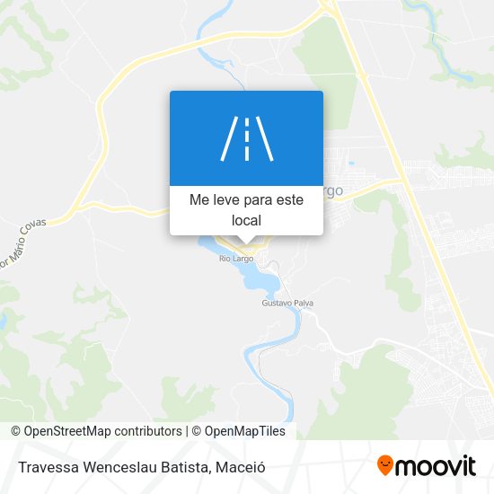 Travessa Wenceslau Batista mapa