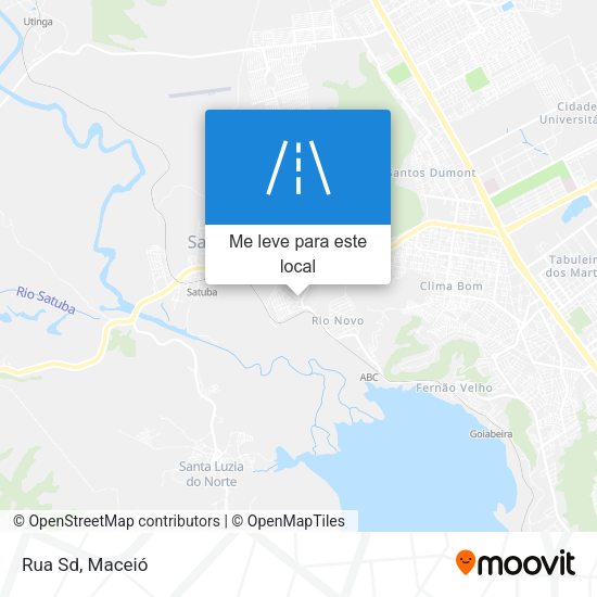 Rua Sd mapa