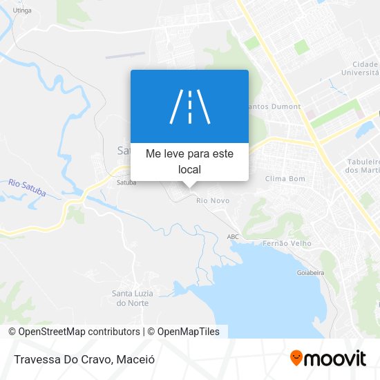 Travessa Do Cravo mapa