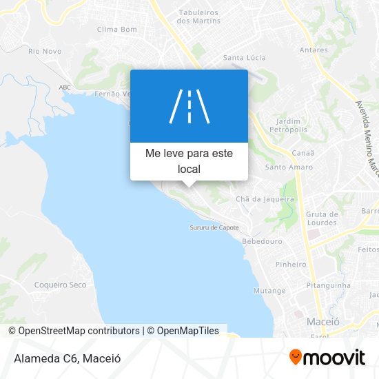 Alameda C6 mapa