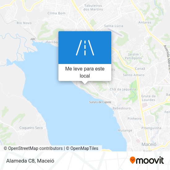 Alameda C8 mapa