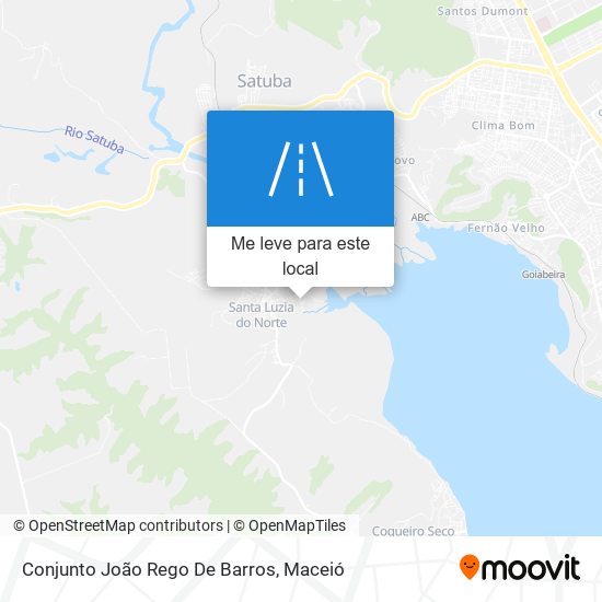 Conjunto João Rego De Barros mapa