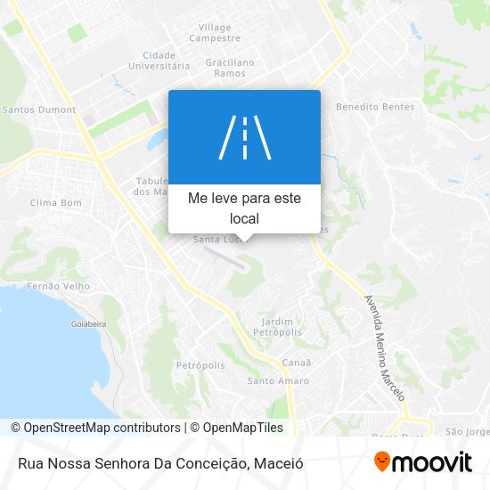 Rua Nossa Senhora Da Conceição mapa