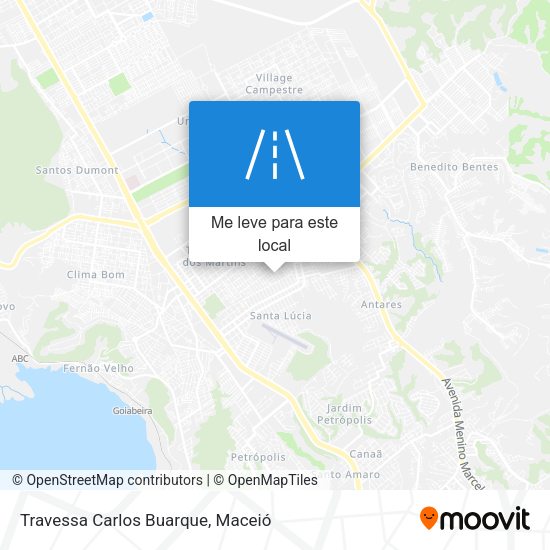 Travessa Carlos Buarque mapa