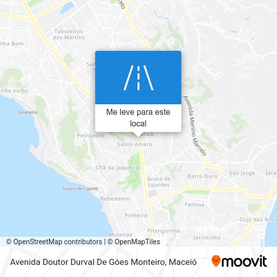 Avenida Doutor Durval De Góes Monteiro mapa