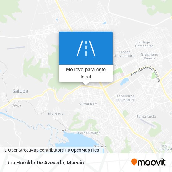 Rua Haroldo De Azevedo mapa