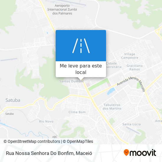 Rua Nossa Senhora Do Bonfim mapa