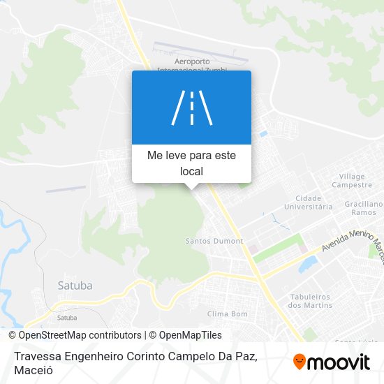 Travessa Engenheiro Corinto Campelo Da Paz mapa