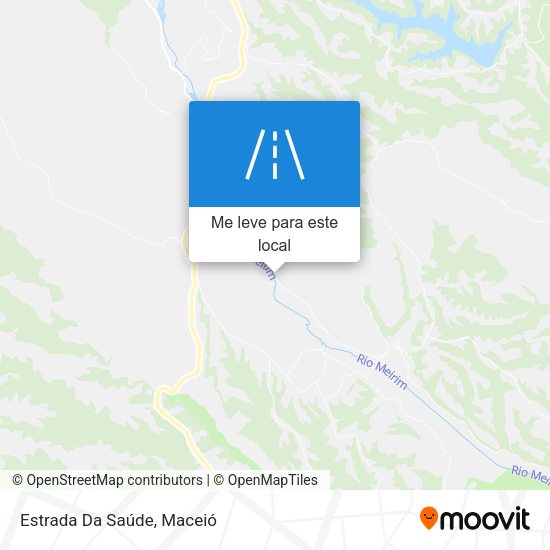 Estrada Da Saúde mapa