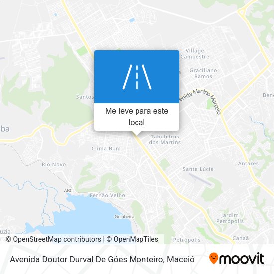 Avenida Doutor Durval De Góes Monteiro mapa