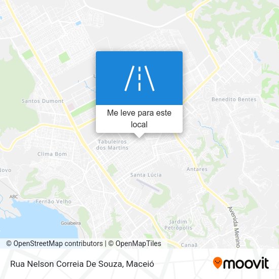 Rua Nelson Correia De Souza mapa