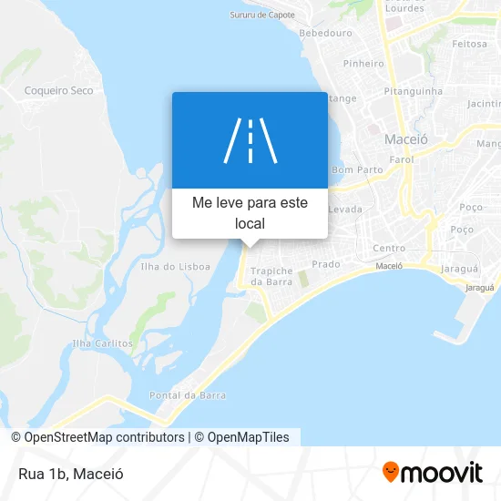 Rua 1b mapa
