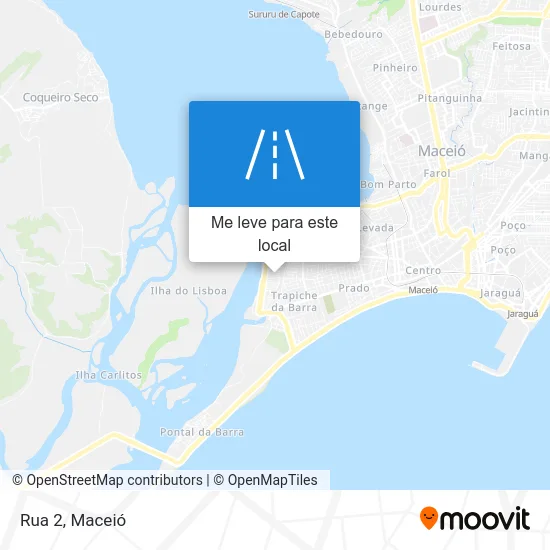 Rua 2 mapa