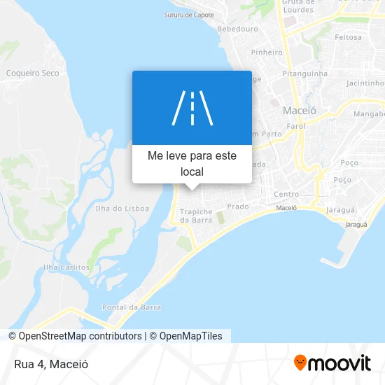 Rua 4 mapa