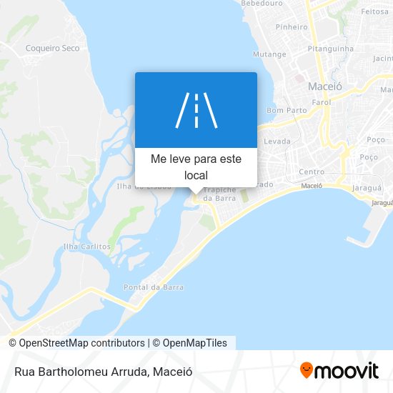 Rua Bartholomeu Arruda mapa