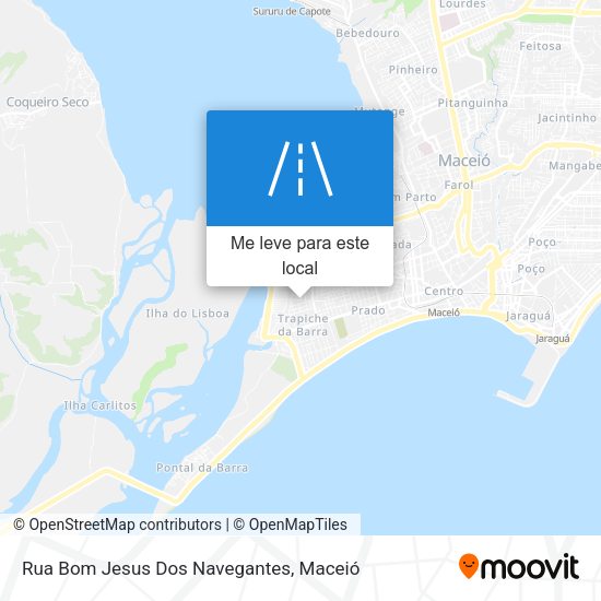Rua Bom Jesus Dos Navegantes mapa
