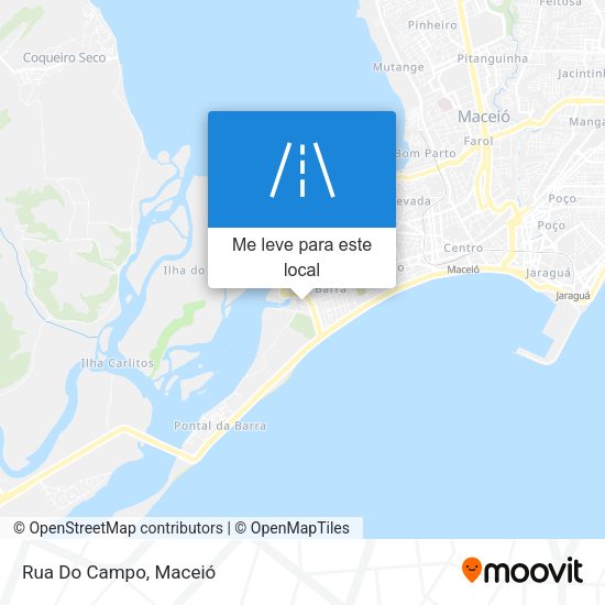 Rua Do Campo mapa