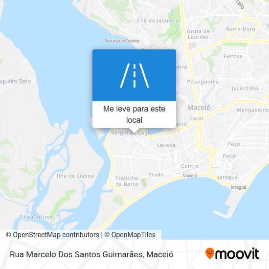 Rua Marcelo Dos Santos Guimarães mapa