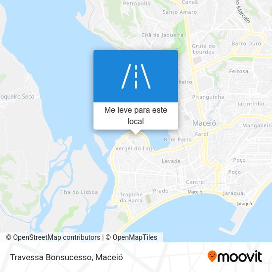 Travessa Bonsucesso mapa