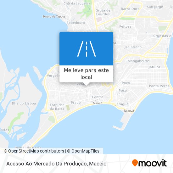 Acesso Ao Mercado Da Produção mapa