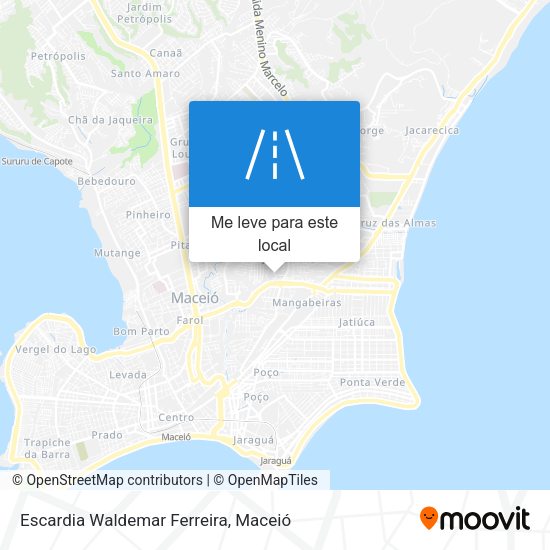 Escardia Waldemar Ferreira mapa