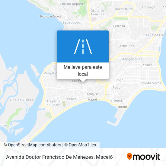 Avenida Doutor Francisco De Menezes mapa