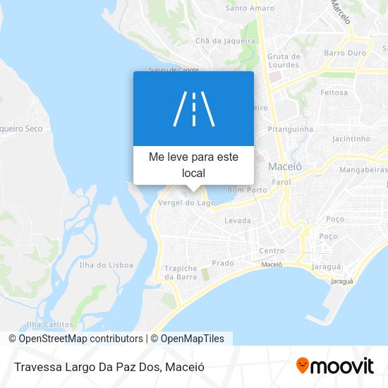 Travessa Largo Da Paz Dos mapa