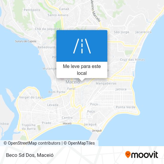 Beco Sd Dos mapa