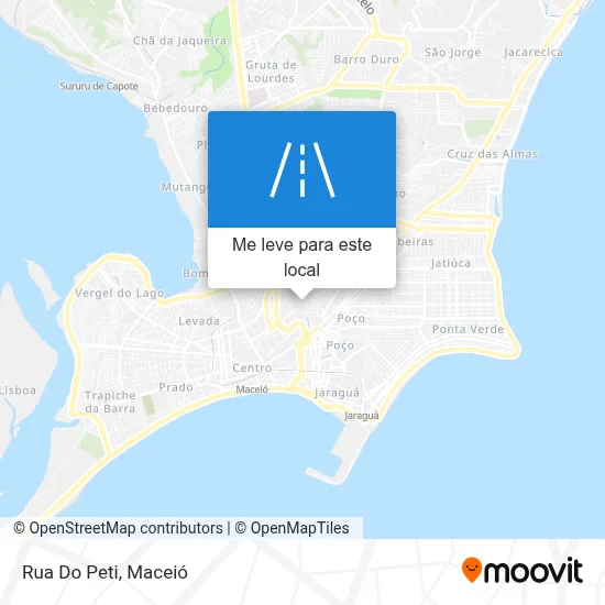 Rua Do Peti mapa