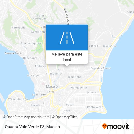 Quadra Vale Verde F3 mapa