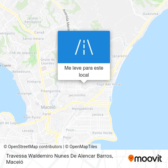 Travessa Waldemiro Nunes De Alencar Barros mapa