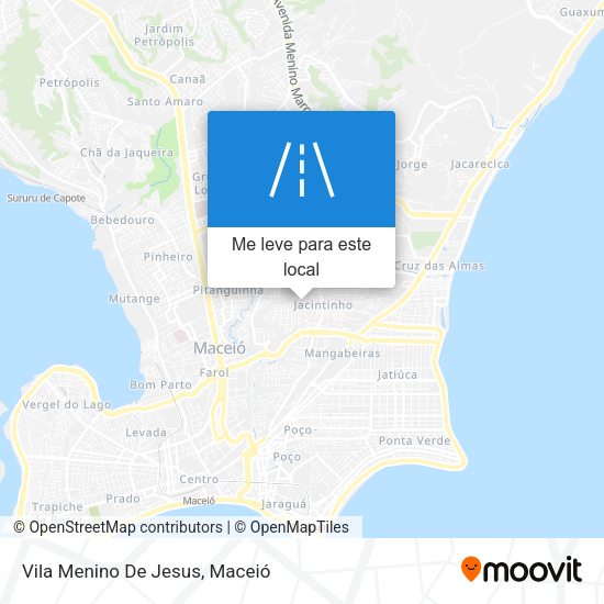 Vila Menino De Jesus mapa