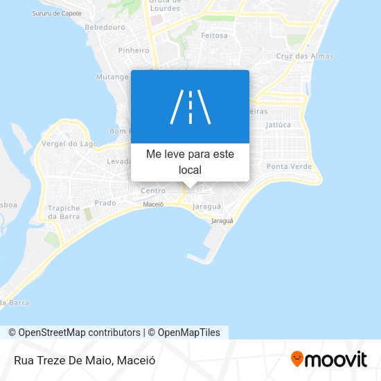 Rua Treze De Maio mapa