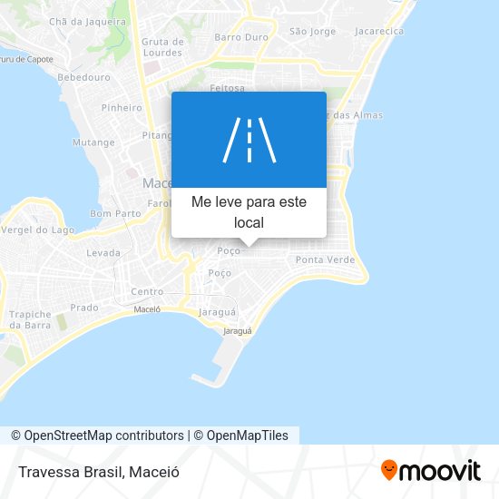 Travessa Brasil mapa